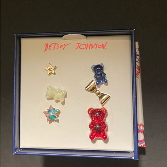 Betsey Johnson earrings, NWT - Picture 2 of 5